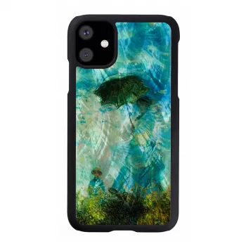 Smartphonehoesje iKins voor iPhone 11 — zwart Camille-design, beschermhoes