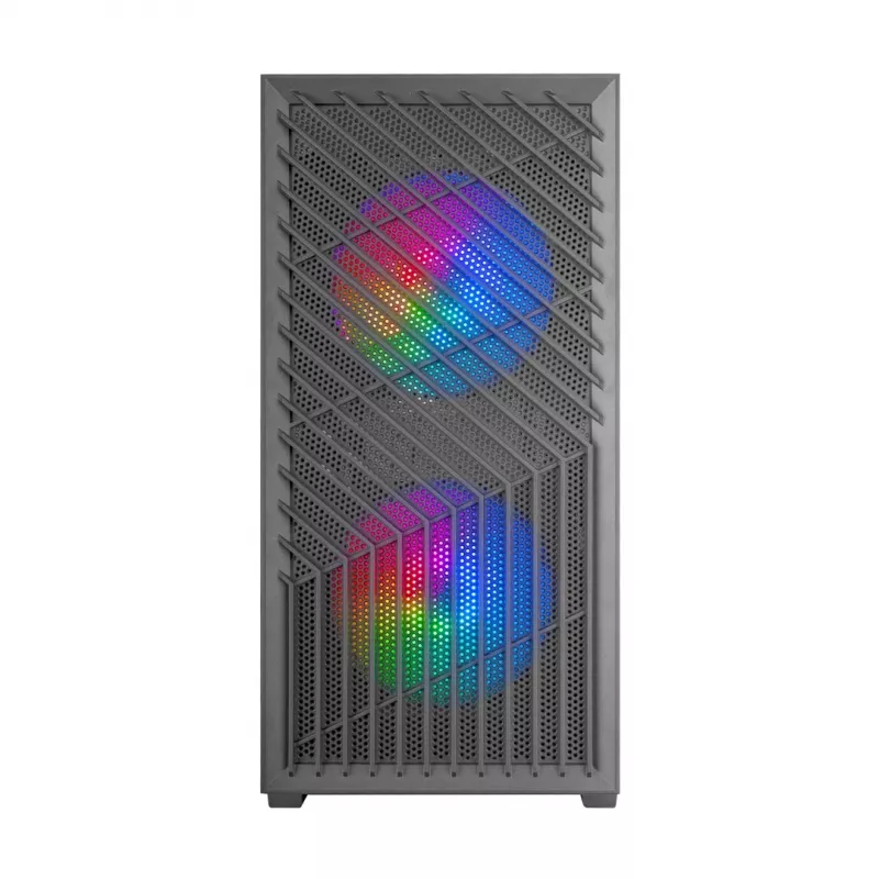 Tacens Mars MC-VORTEX mATX-behuizing, zwart, 3 x 120 mm FRGB-ventilatoren