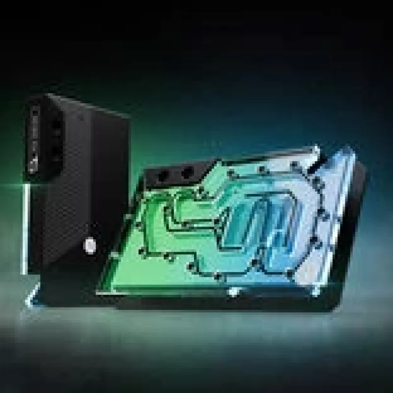 GPU-waterkoeler ek water blocks EK-Quantum Vector³ FE RTX 5090 — acryl bovenkant