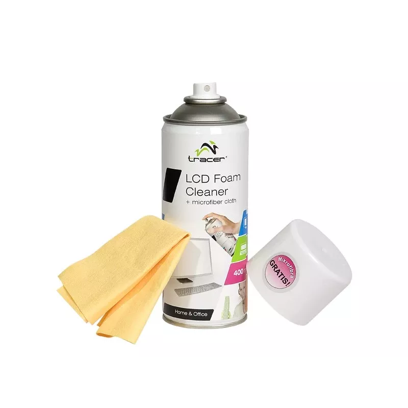 LCD-schuimreiniger 400 ml + microvezeldoek