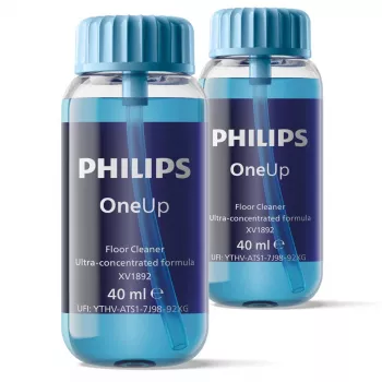 Philips OneUp ultra-geconcentreerde vloerreiniger, steelstofzuiger, blauw, 40 ml, vloeibaar (concentraat), Philips OneUp, 30 mm