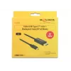 DeLOCK 85256 Videokabel-adapter 2 m USB Type-C DisplayPort zwart