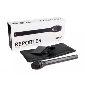 RØDE Reporter zwart interviewmicrofoon
