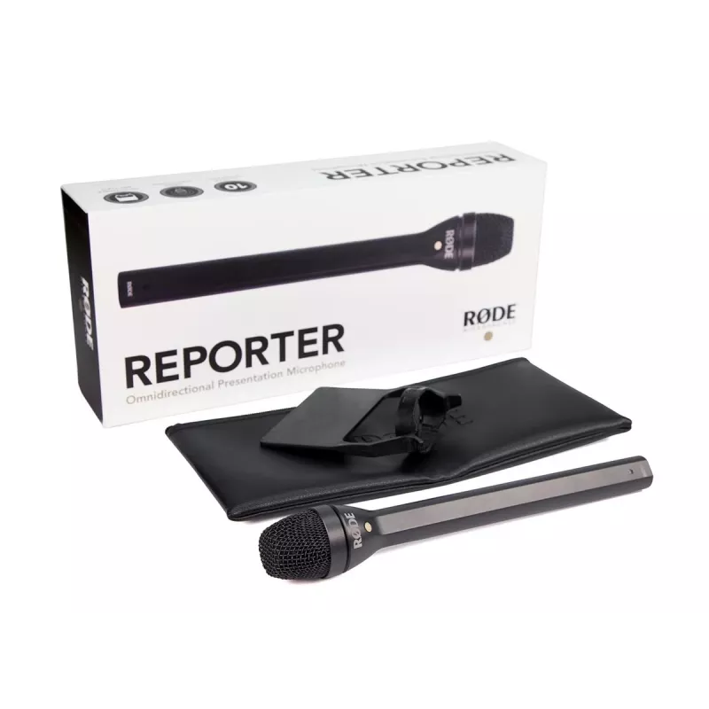 RØDE Reporter zwart interviewmicrofoon