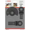 Bosch 2 608 662 343 Starlock houtbasisset, 3-delig, multitoolzaagbladen