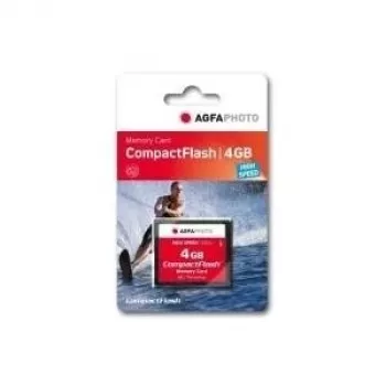 AgfaPhoto Compact Flash 4GB High Speed 120x MLC (nieuw) (10432)