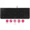 CHERRY KC 1000 toetsenbord kantoor USB QWERTY Spaans zwart