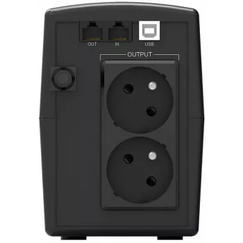 PowerWalker VI 600 STL Line-Interactive 0,6 kVA 360 W 2 AC-uitgangen