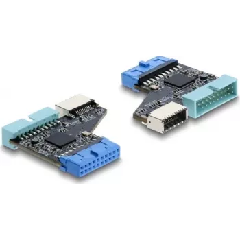 DELOCK USB 5Gbps hub interne 20‑pin-header naar 1x USB 5Gbps