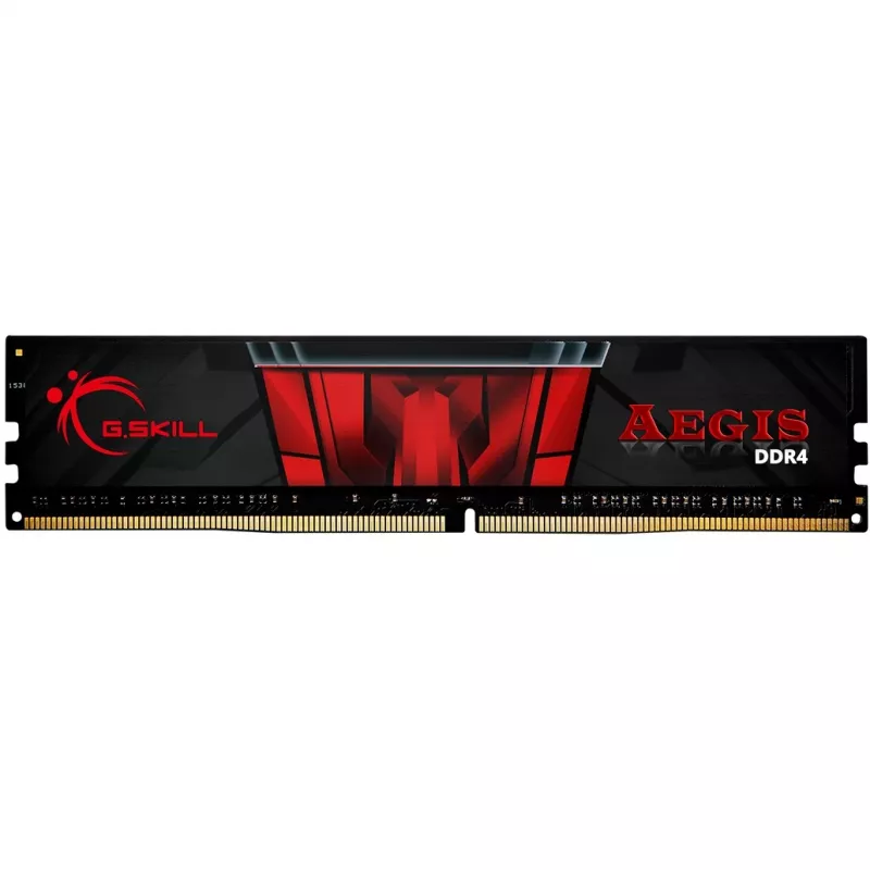 DIMM 8 GB DDR4-3200 , werkgeheugen zwart, F4-3200C16S-8GIS, Aegis, INTEL XMP