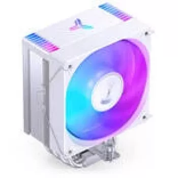 CPU-koeler Jonsbo CR-1000MAX 120mm RGB wit — single-tower luchtkoeler, 120mm-ventilator, RGB-verlichting