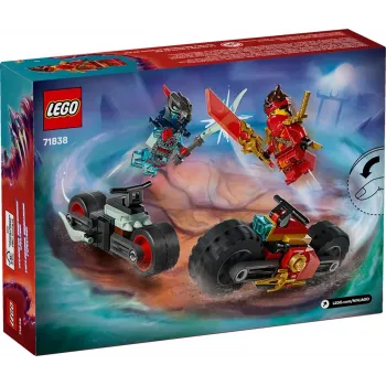 LEGO bouwset NINJAGO 71838 Kais motor-snelheidsrace — 79 onderdelen, 2 minifiguren, leeftijd 6+, afmetingen 40×30×90 mm