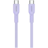 CANYON kabel OnWire 60CL C-C 60W COLOR gevlochten 1m paars