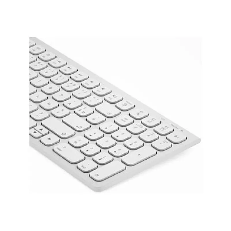 Alogic Echelon Compact USB-C BT toetsenbord Duits + muis wit - toetsenbord - USB Type-C - toetsenbord - USB Type-C