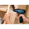 Bosch GSR 12V-15 Professional 650 g zwart, blauw, rood, zilver