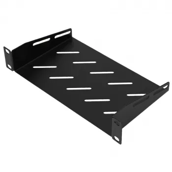 Extralink legbord 1U voor wandkasten 10 zwart