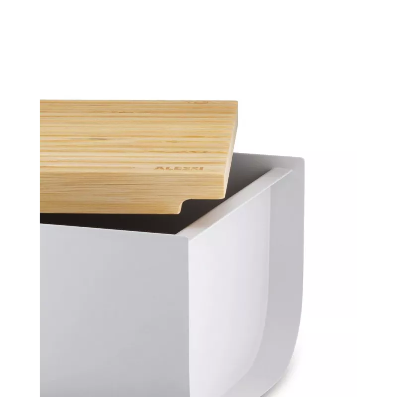 Broodtrommel Alessi BG03WG grijs 340mm breedte 210mm diepte 140mm hoogte