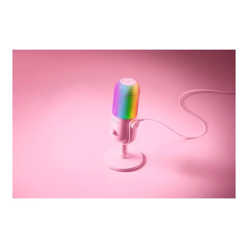 Razer Seiren V3 Chroma roze pc-microfoon