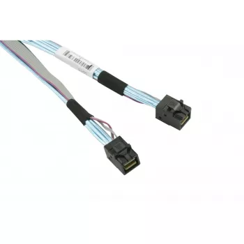 Super Micro Supermicro - interne SAS-kabel - SAS 12 Gbit/s - 4x Mini SAS HD (SFF-8643) (M) naar 4x Mini SAS HD (SFF-8643) (M) - 80 cm (CBL-SAST-0531)
