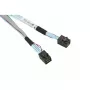 Super Micro Supermicro - interne SAS-kabel - SAS 12 Gbit/s - 4x Mini SAS HD (SFF-8643) (M) naar 4x Mini SAS HD (SFF-8643) (M) - 80 cm (CBL-SAST-0531)