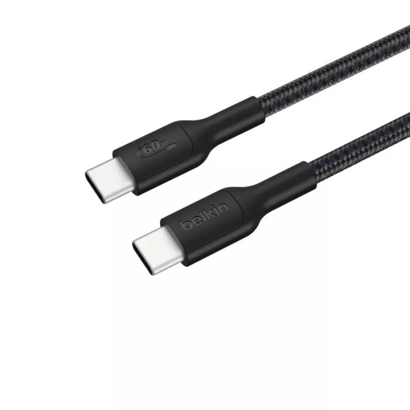 Belkin USB-C/USB-C gamingkabel 2m gevlochten Switch 2 ENA008hq2MBK (ENA008HQ2MBK)