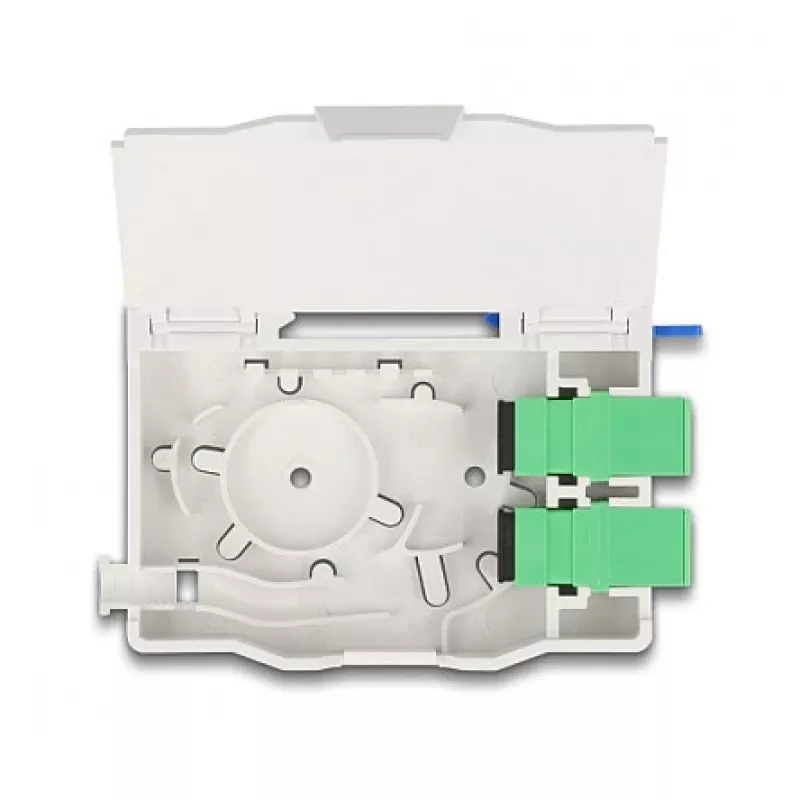 Glasvezel-aansluitdoos DeLOCK 85935 SC simplex wit