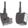Telefoonkabel e+p T 24 6 m zwart