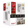 Barkan T71HL tablet-bureaustandaard met slot 7–14 inch, 360° draaibaar, wit