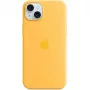 Apple iPhone 15 Plus siliconen hoesje met MagSafe, Sunshine, MWNF3ZM/A