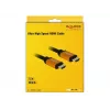 HDMI-kabel DeLOCK 85728 1,5 m type A zwart goud