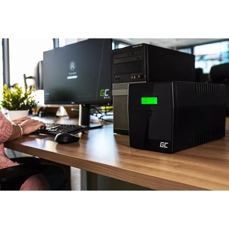 Green Cell UPS04 MicroPower 1500VA / 900W line-interactive UPS
