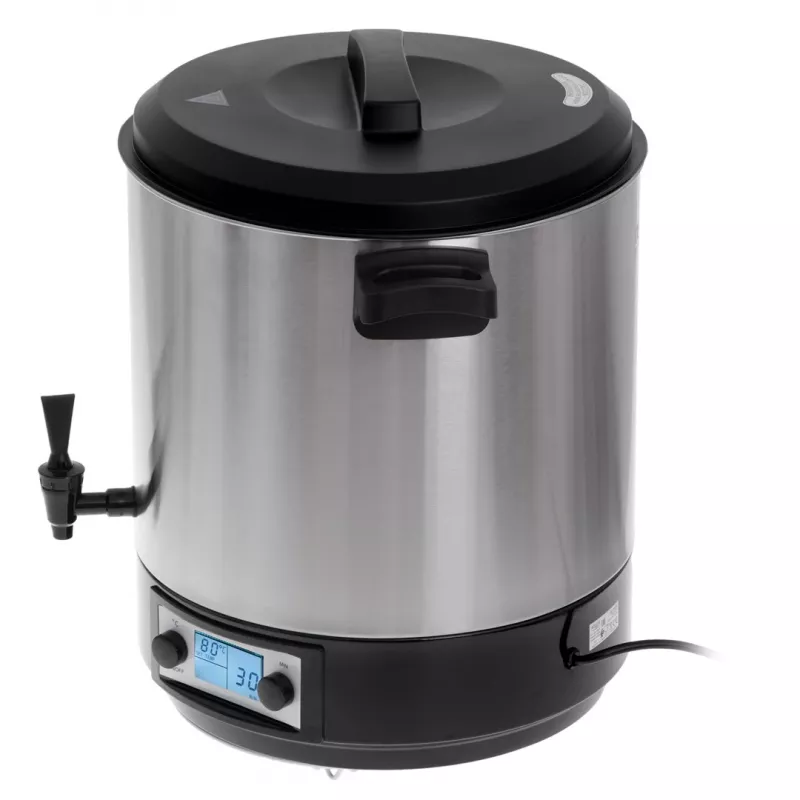 Weckketel Adler AD 4496 28L 2600W RVS zwart