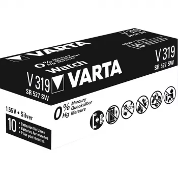 Eenmalige batterij Varta V319