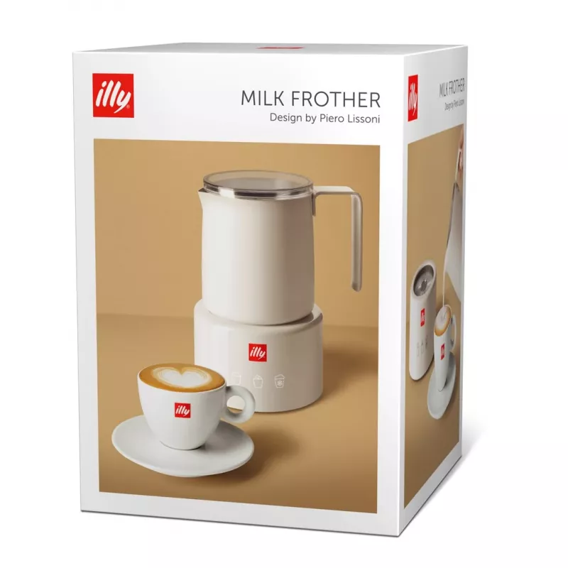 Automatische melkopschuimer Illy 22984 wit roestvrij staal AC 230V