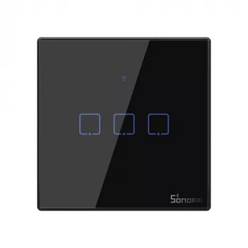 Slimme schakelaar WiFi + RF 433 Sonoff T3 EU TX (3 kanalen)