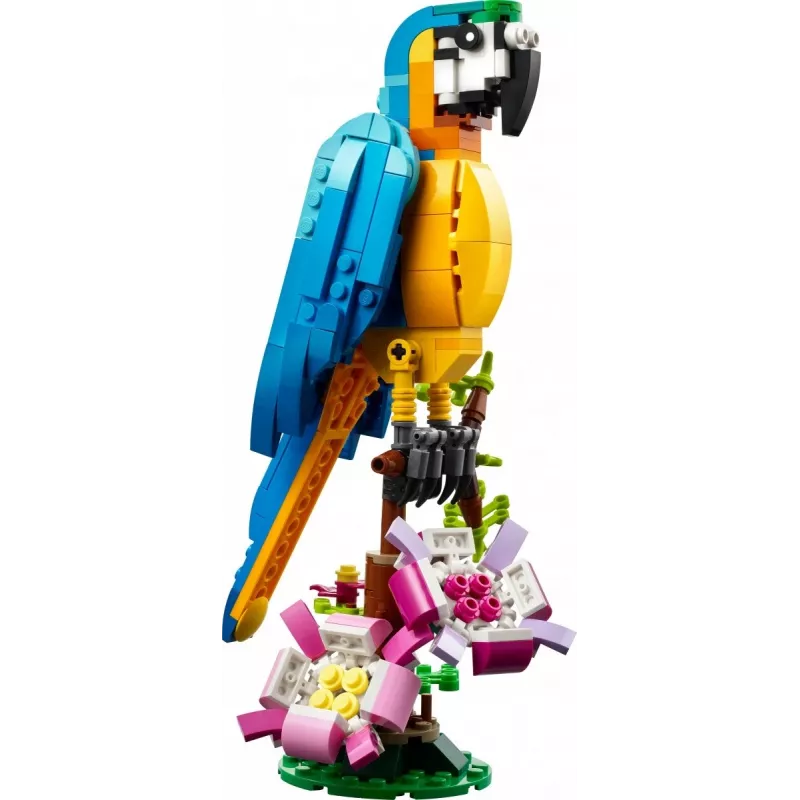 LEGO bouwset exotische papegaai 31136 — Creator displaymodel, 253 onderdelen, 220×120×110 mm