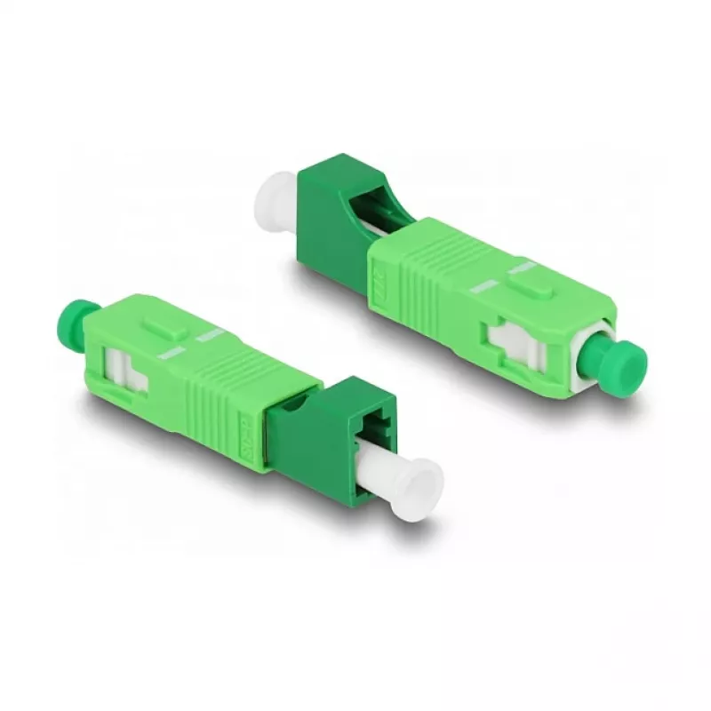DeLOCK optische hybridekoppeling SC simplex stekker naar LC simplex bus groen