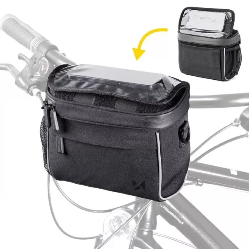 Voorfietstas Triton WBHBB-01 — 4 L, polyester/EVA/TPU, 205×125×185 mm