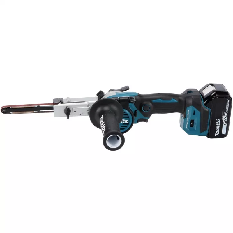 Makita DBS180Z accu-bandvijl, 18 V, zwart/blauw (zonder accu)