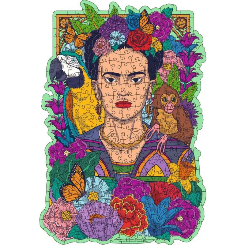 Puzzel Ravensburger Frida Kahlo – 300 stukjes houten puzzel