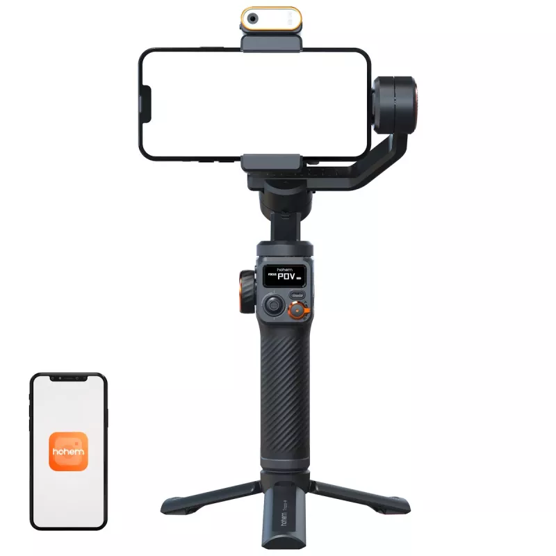 Smartphone-camerastabilisator Hohem iSteady M6 Kit zwart 2600 mAh