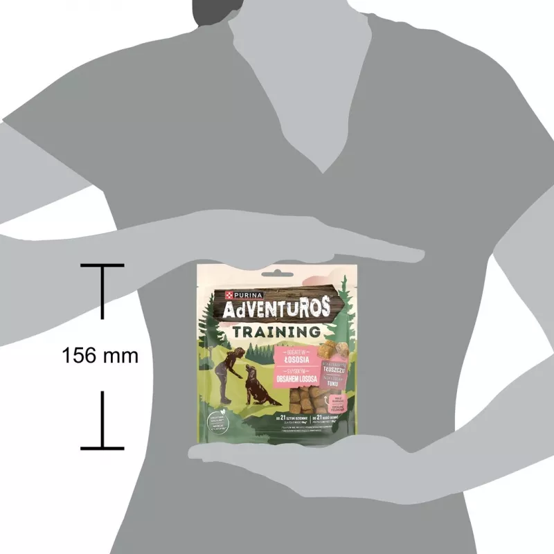 PURINA Adventuros Training zalm - hondensnacks - 40 g