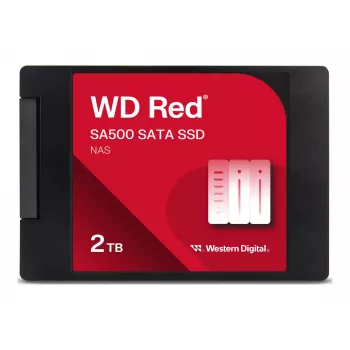 SSD Western Digital Red SA500 2TB 2,5 inch SATA III, 3D-NAND, NAS