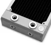 Radiator EK Water Blocks messing koper roestvrij staal wit 130x300x44mm