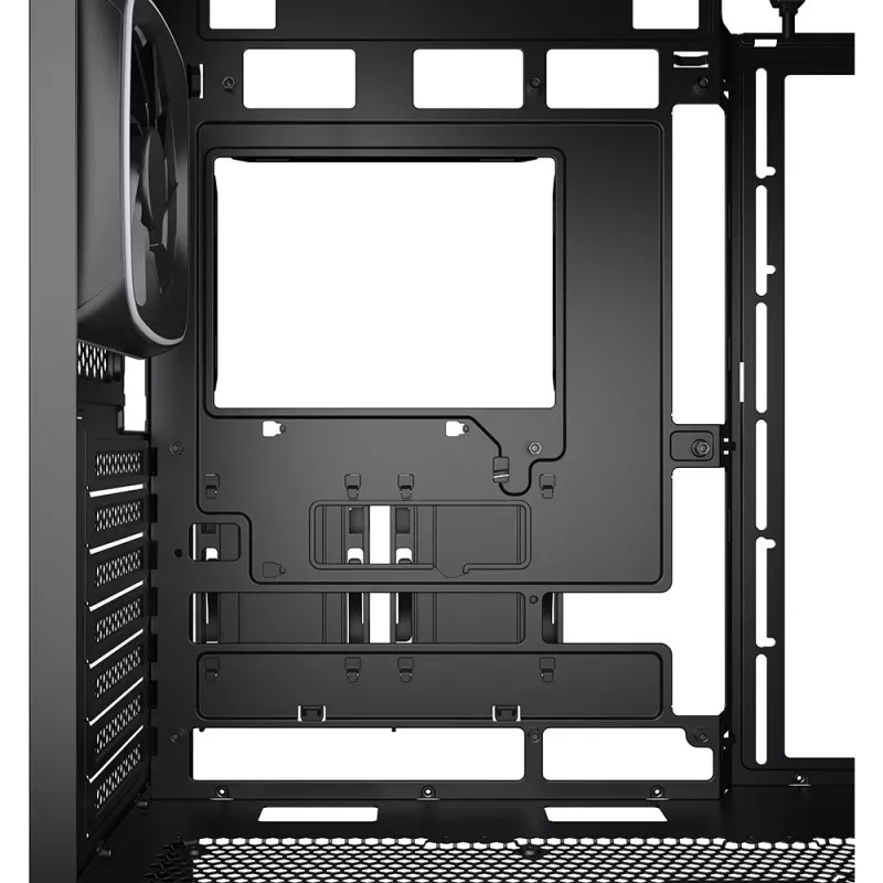 PC-behuizing Sharkoon AK5G RGB midi tower zwart