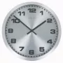 NeXtime wandklok 2906zw Mercure, Ø25 cm, zilver