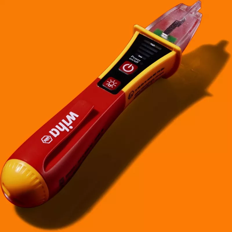 Contactloze spanningstester Wiha SB2551301 met LED-indicatie, penvormige detector