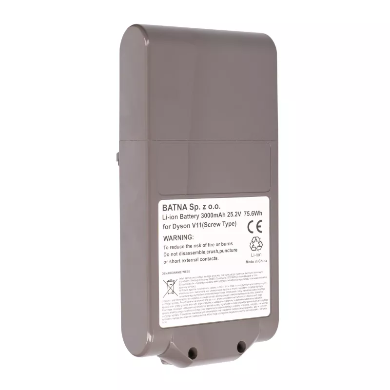 Batterij Dyson voor stofzuiger V11 schroef 25,2 V 3000 mAh