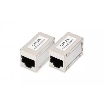 Digitus CAT 6A modulaire koppelingen afgeschermd 2 stuks RJ-45 goudcontacten