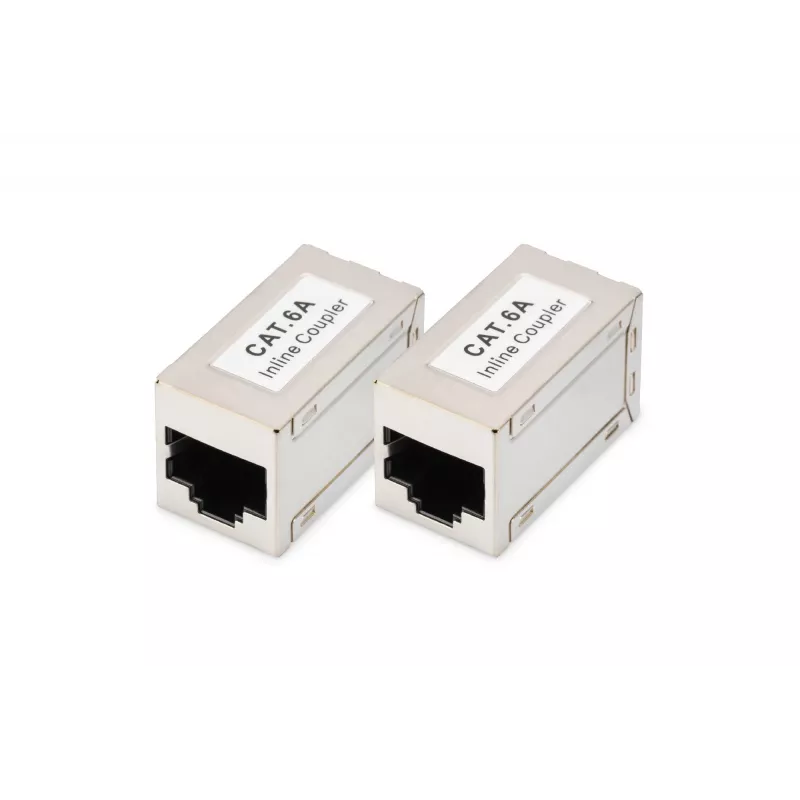 Digitus CAT 6A modulaire koppelingen afgeschermd 2 stuks RJ-45 goudcontacten